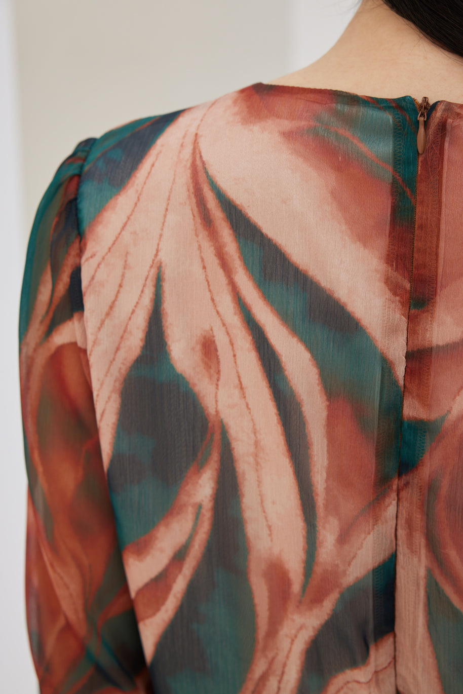 Georgette Flounce Dress