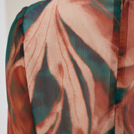 Georgette Flounce Dress