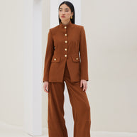 Pants With Hem Buttons