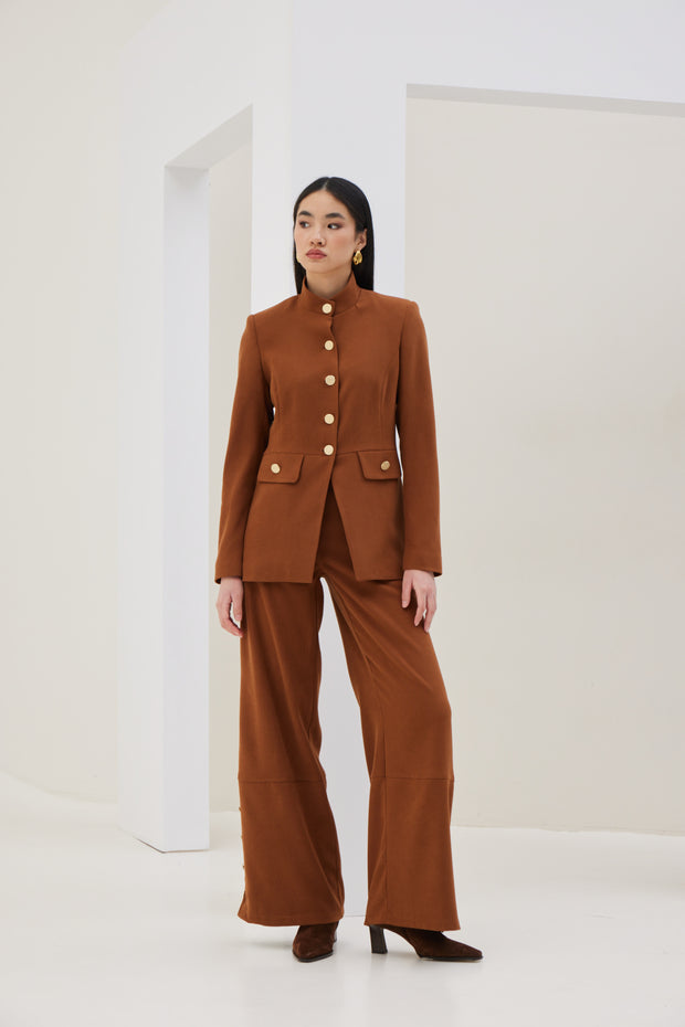 Pants With Hem Buttons