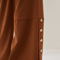 Pants With Hem Buttons