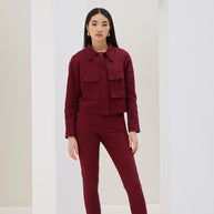 Jacket with Decorative Pockets