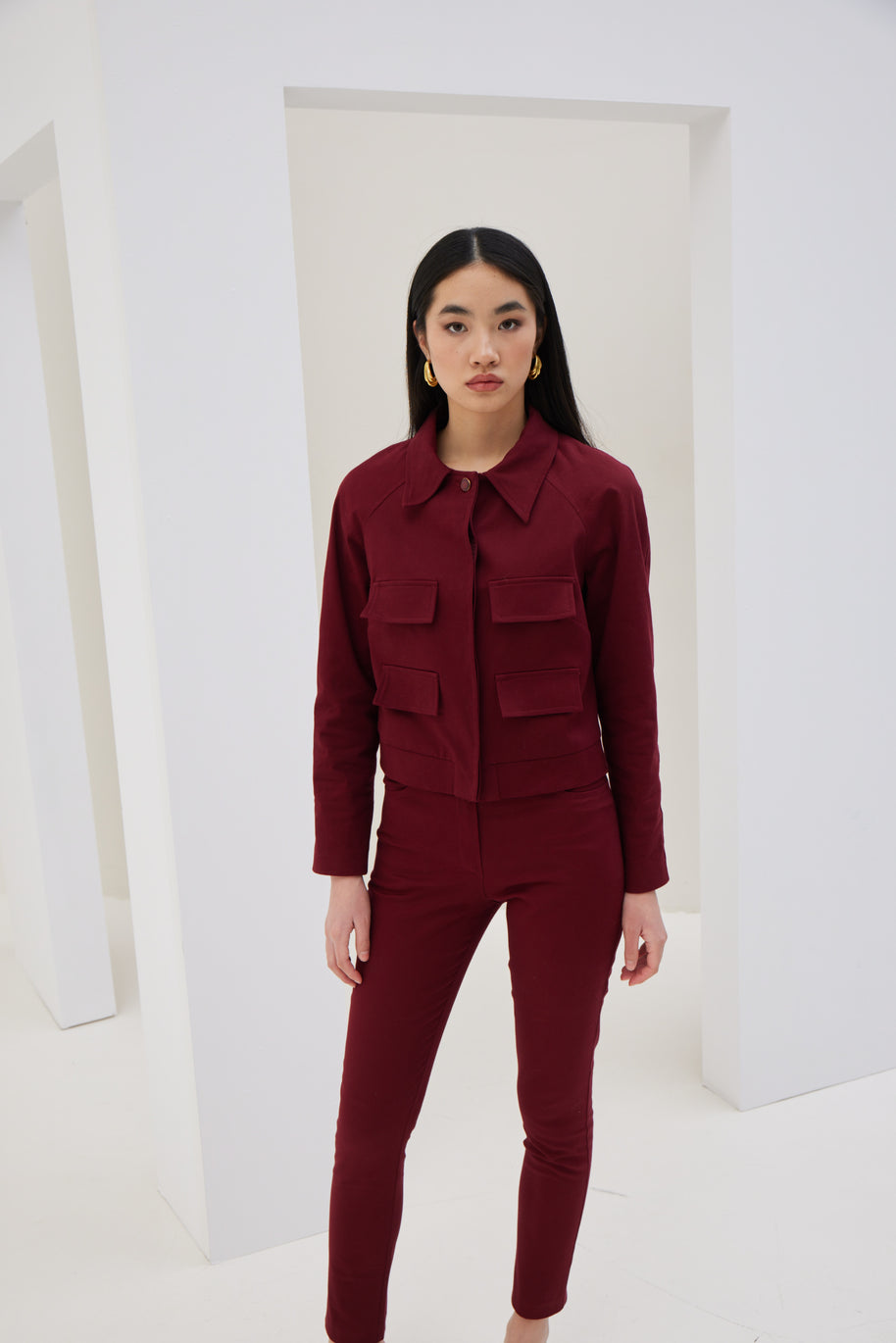 Classic Slim Straight Pants