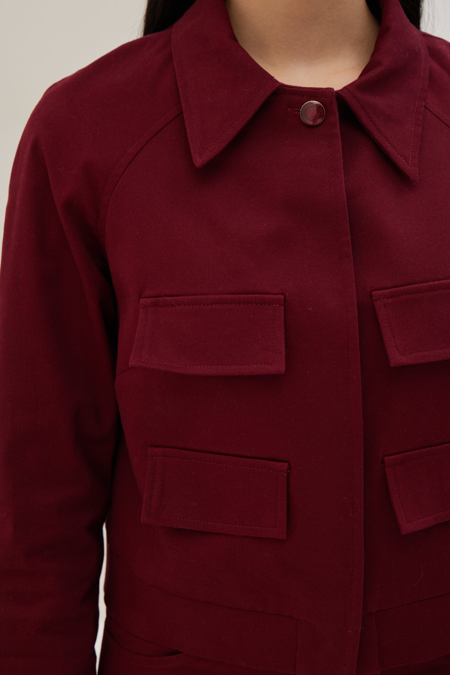 Jacket with Decorative Pockets
