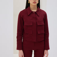 Jacket with Decorative Pockets