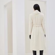 Coat with Wide Lapel