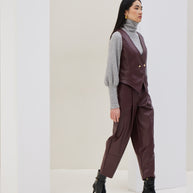 Eco-leather Vest