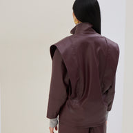 Jacket in Eco-leather