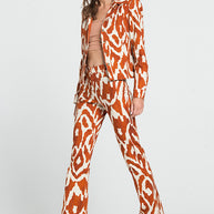 Short Jacket with Patterns