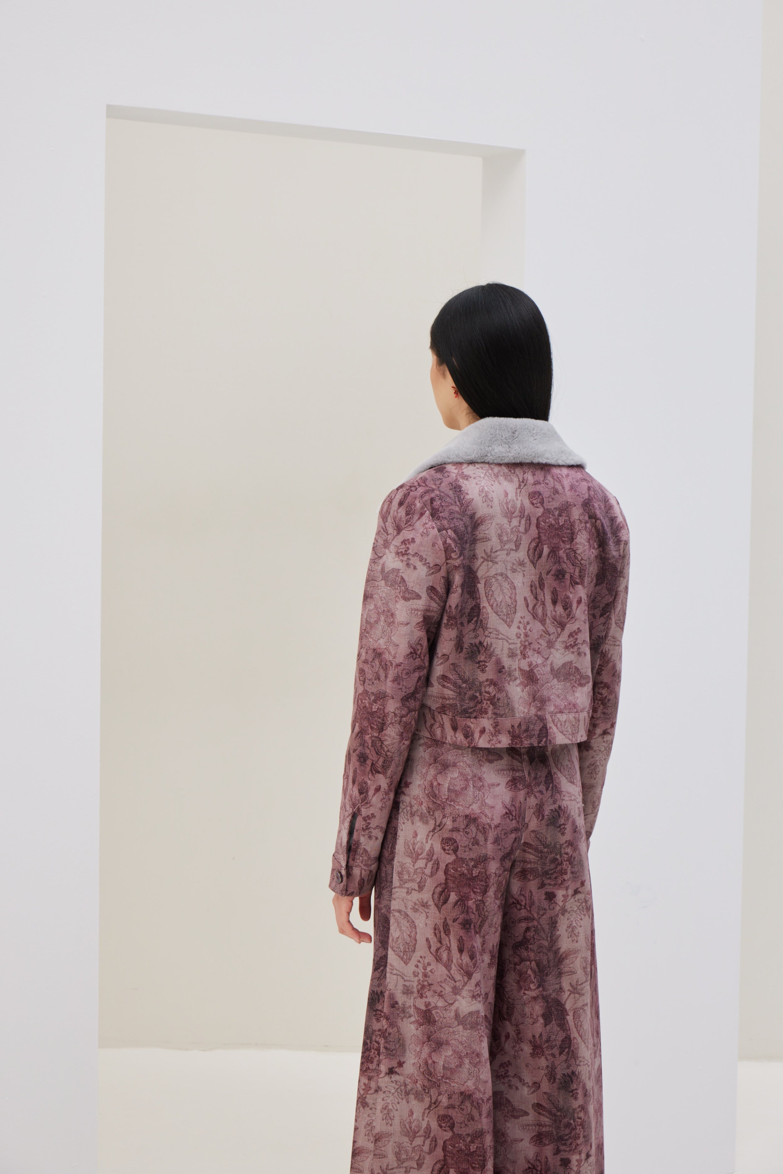 Patterned Floral Jacket