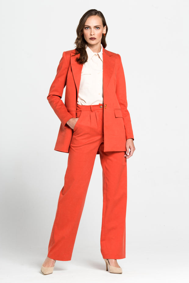 Straight Open Line Pants