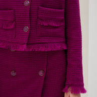 Tweed Jacket with Pockets