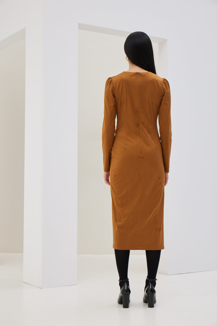 Φόρεμα Από Οικολογικό Σουέτ