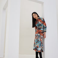 Φόρεμα Βελούδο με Σούρες