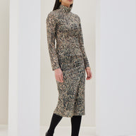 Πλεκτό Ζιβάγκο Φόρεμα