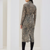 Πλεκτό Ζιβάγκο Φόρεμα