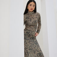 Πλεκτό Ζιβάγκο Φόρεμα