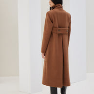 Coat with Back Belt