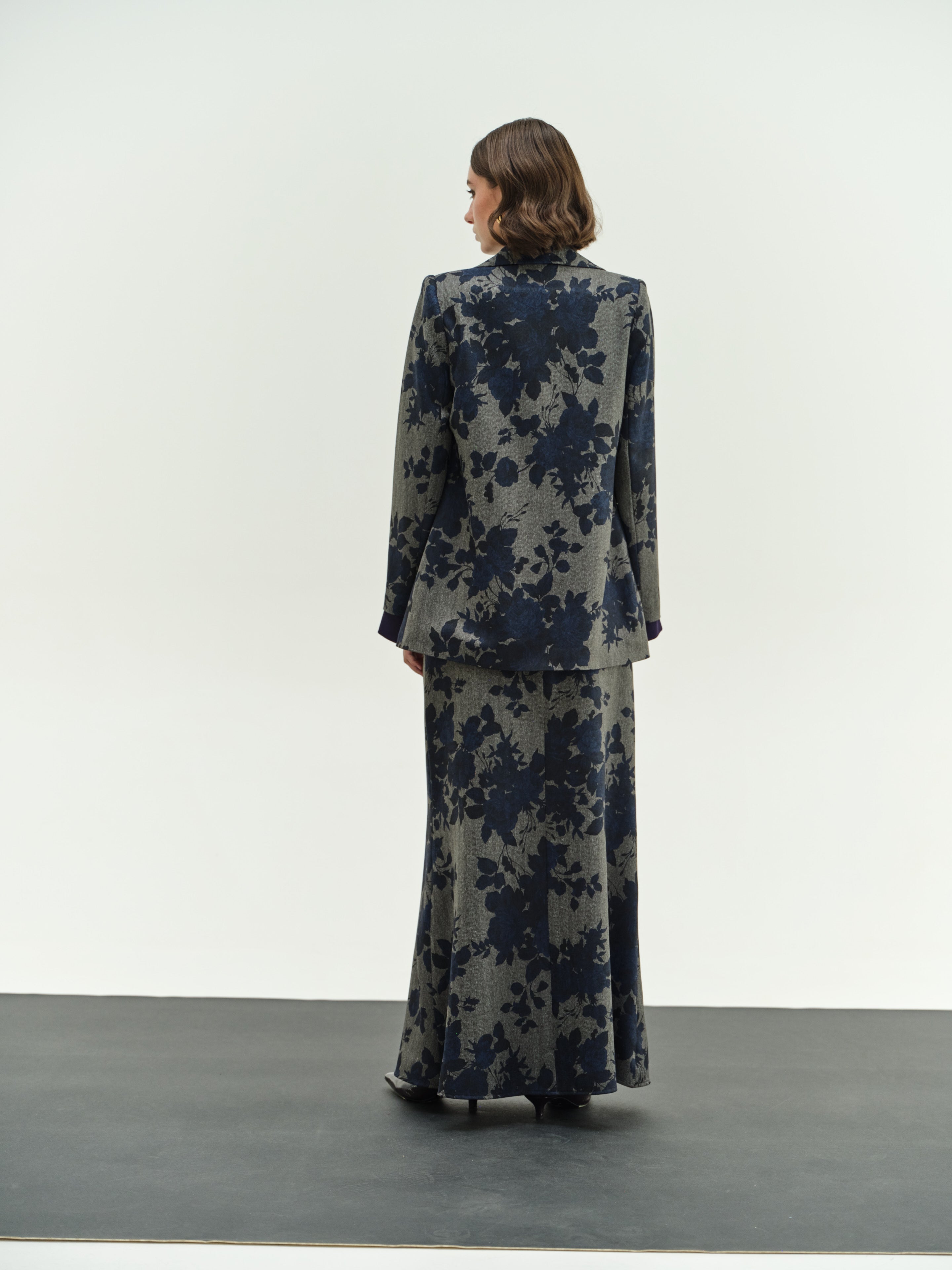 Floral Long Skirt
