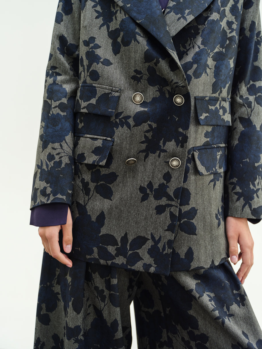 Oversized Floral Jacket