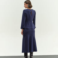 Elastic Ruffle Skirt