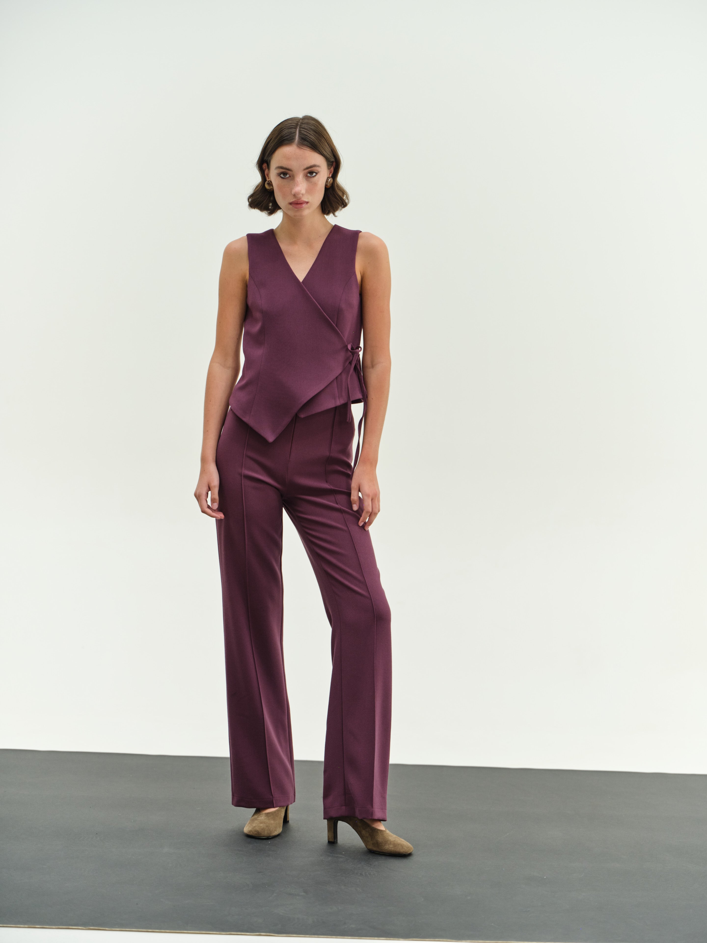 Crepe Pants