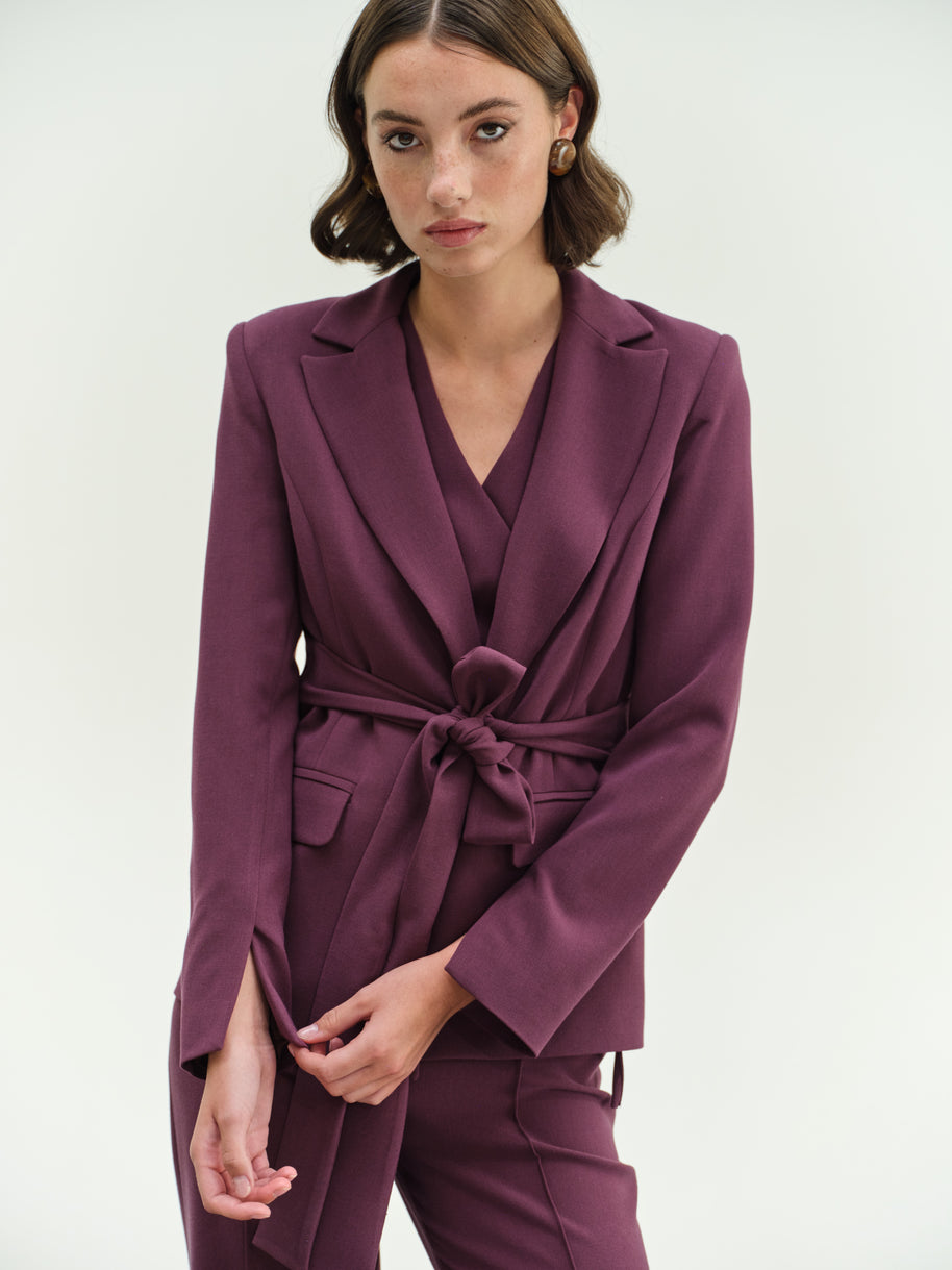 Tie-Front Jacket