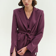 Tie-Front Jacket