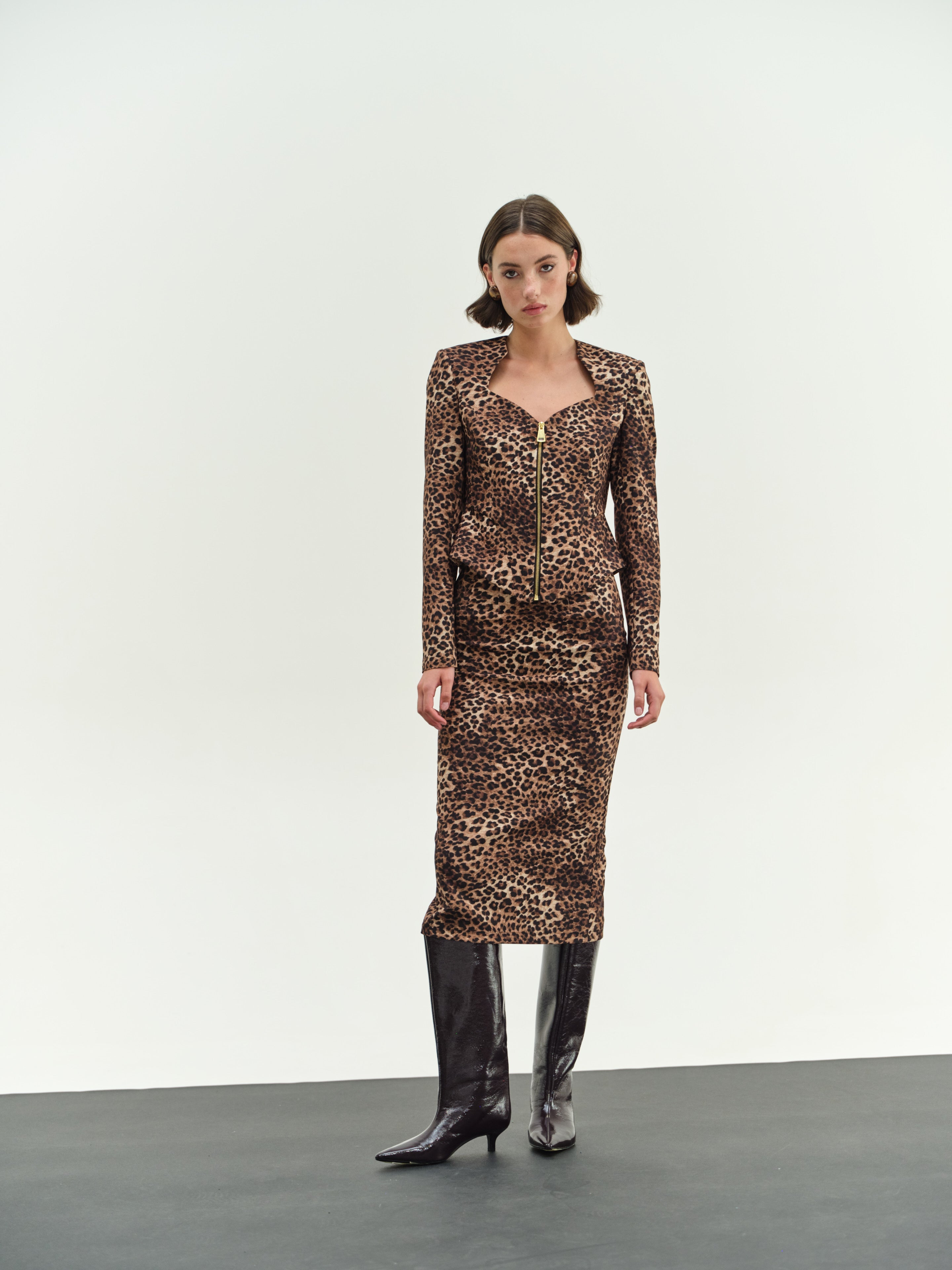 Tiger Print Jacket