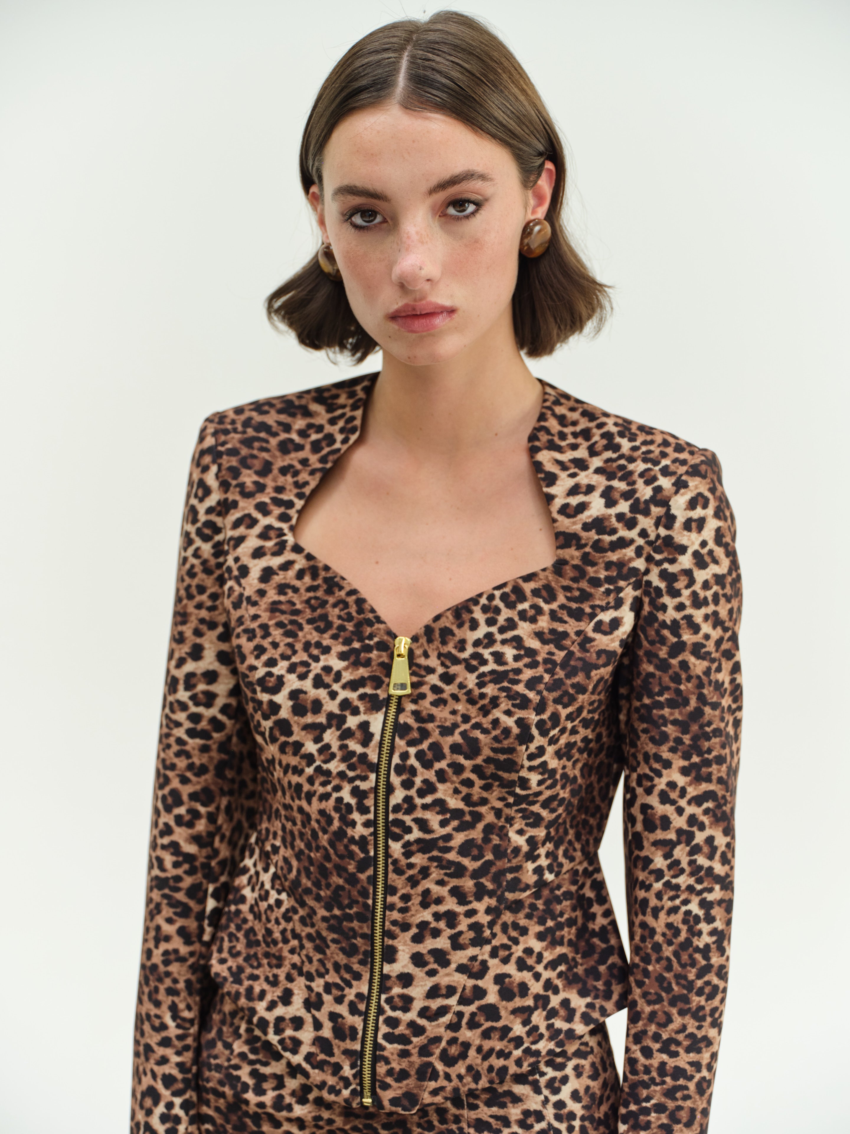 Tiger Print Jacket