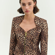 Tiger Print Jacket