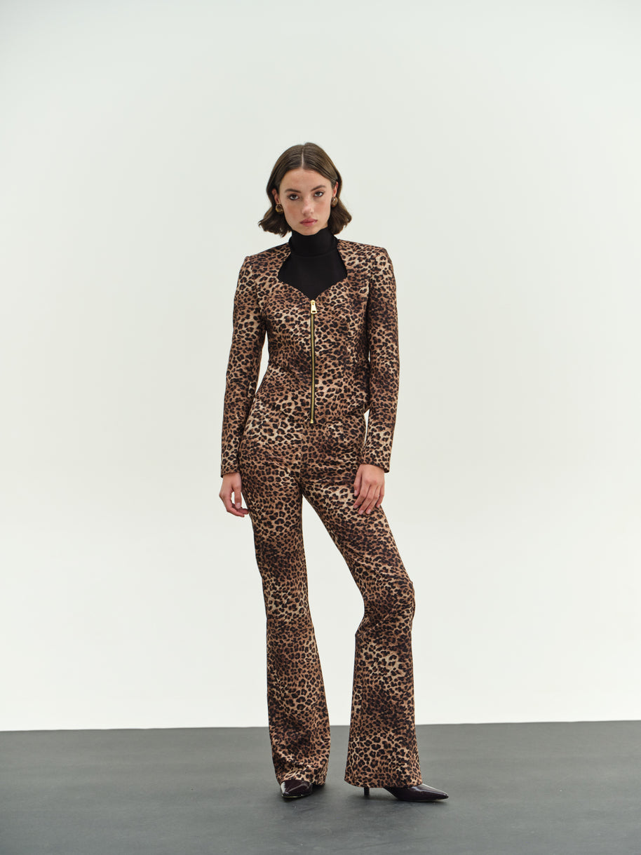 Tiger Print Jacket