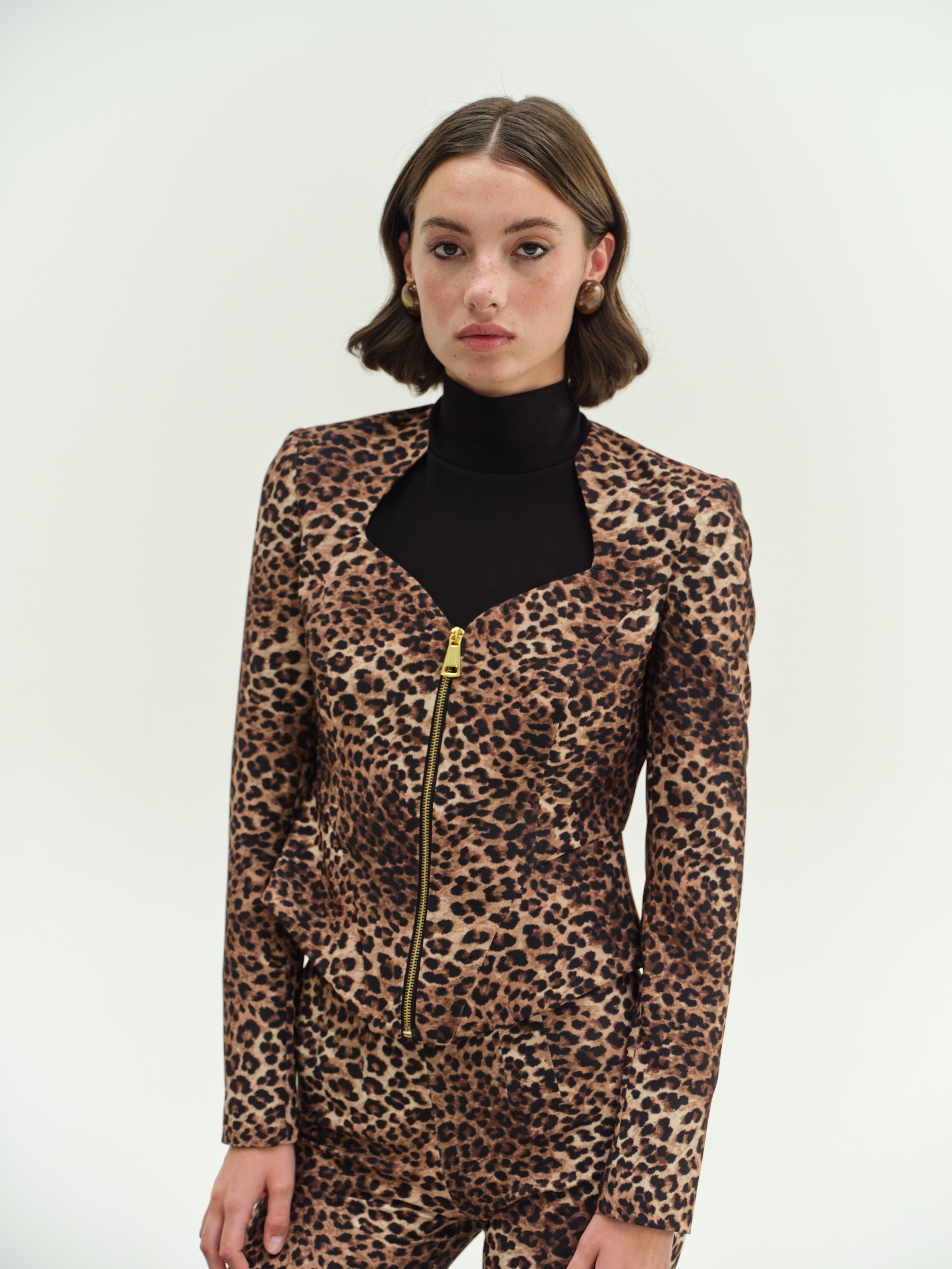 Tiger Print Jacket