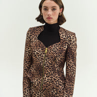 Tiger Print Jacket