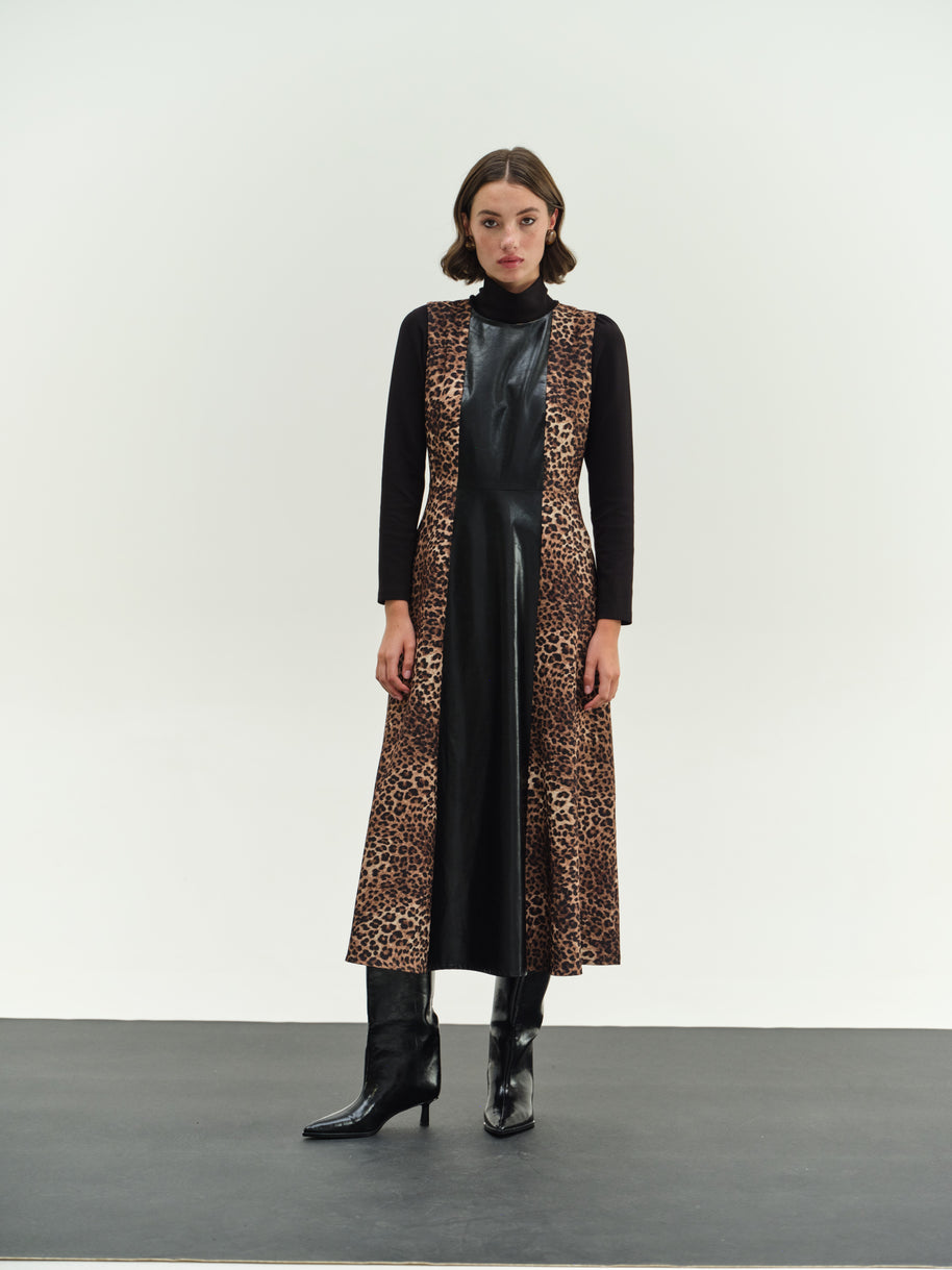 Sleeveless Tiger Dress