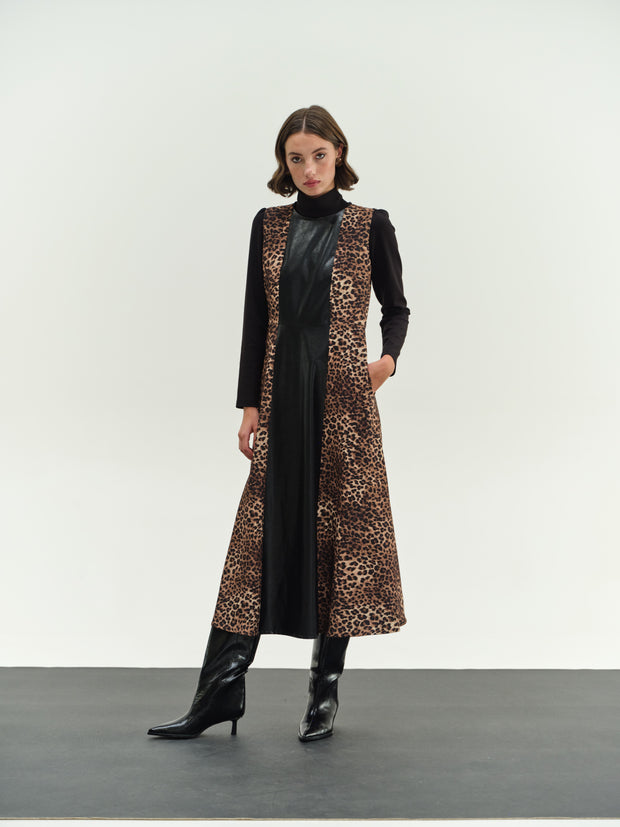 Sleeveless Tiger Dress