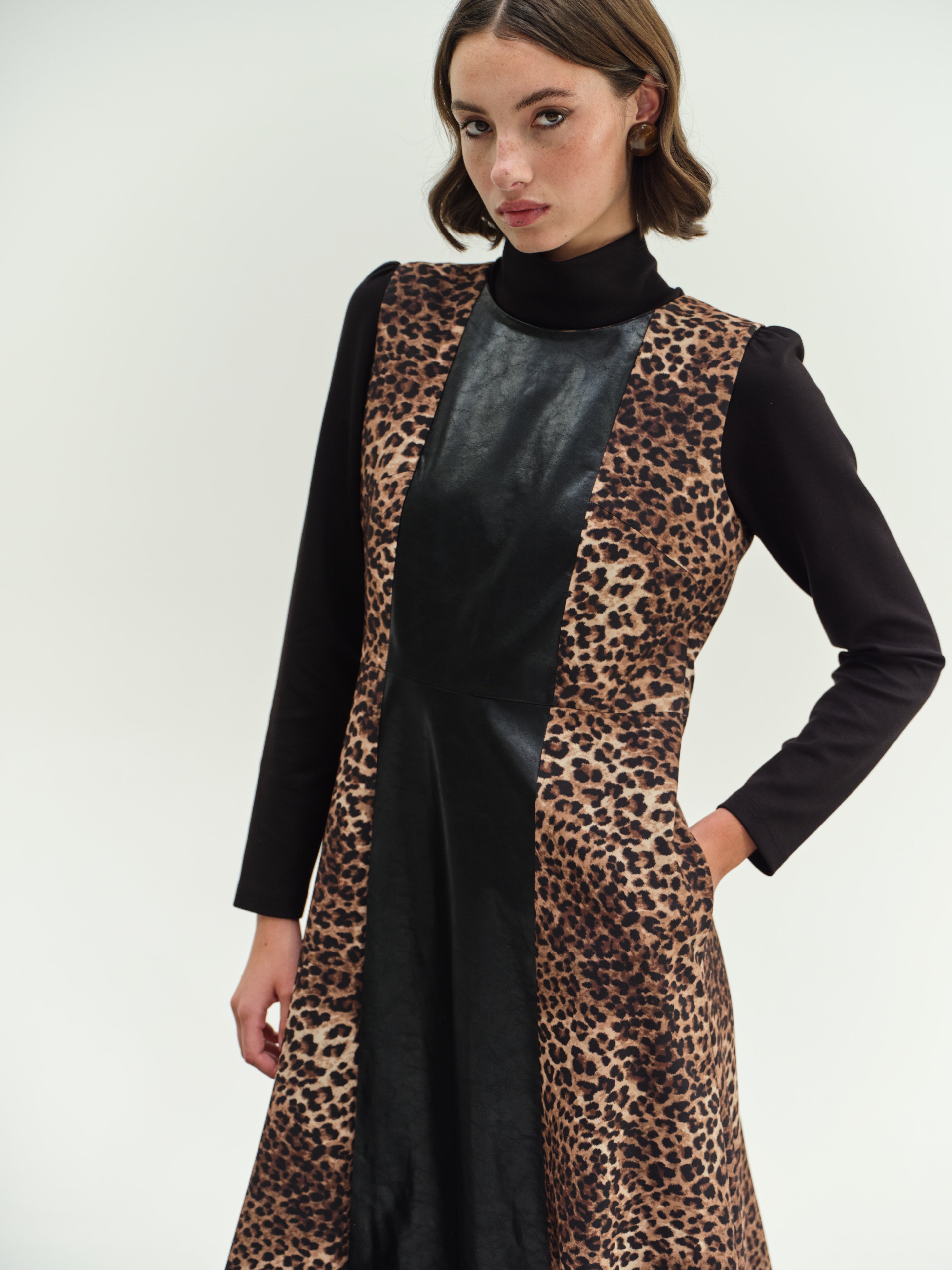 Sleeveless Tiger Dress