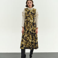 Sleeveless Dress Flowers