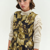 Sleeveless Dress Flowers