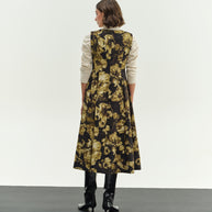 Sleeveless Dress Flowers