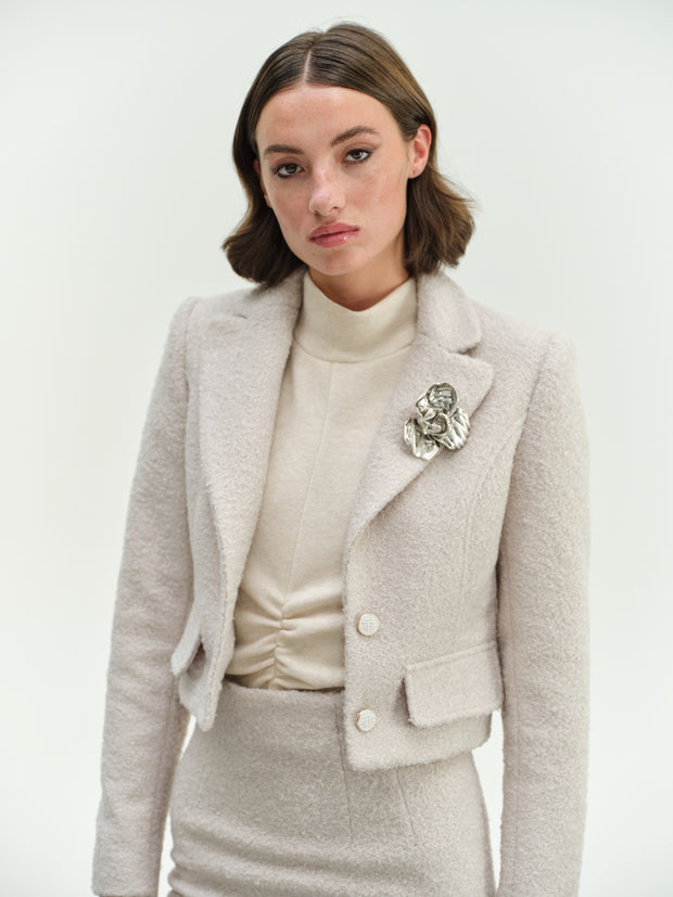 classic boucle  jacket 