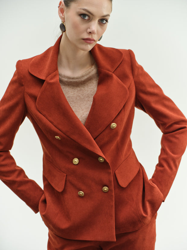 Σακάκι κοτλέ μακρύ