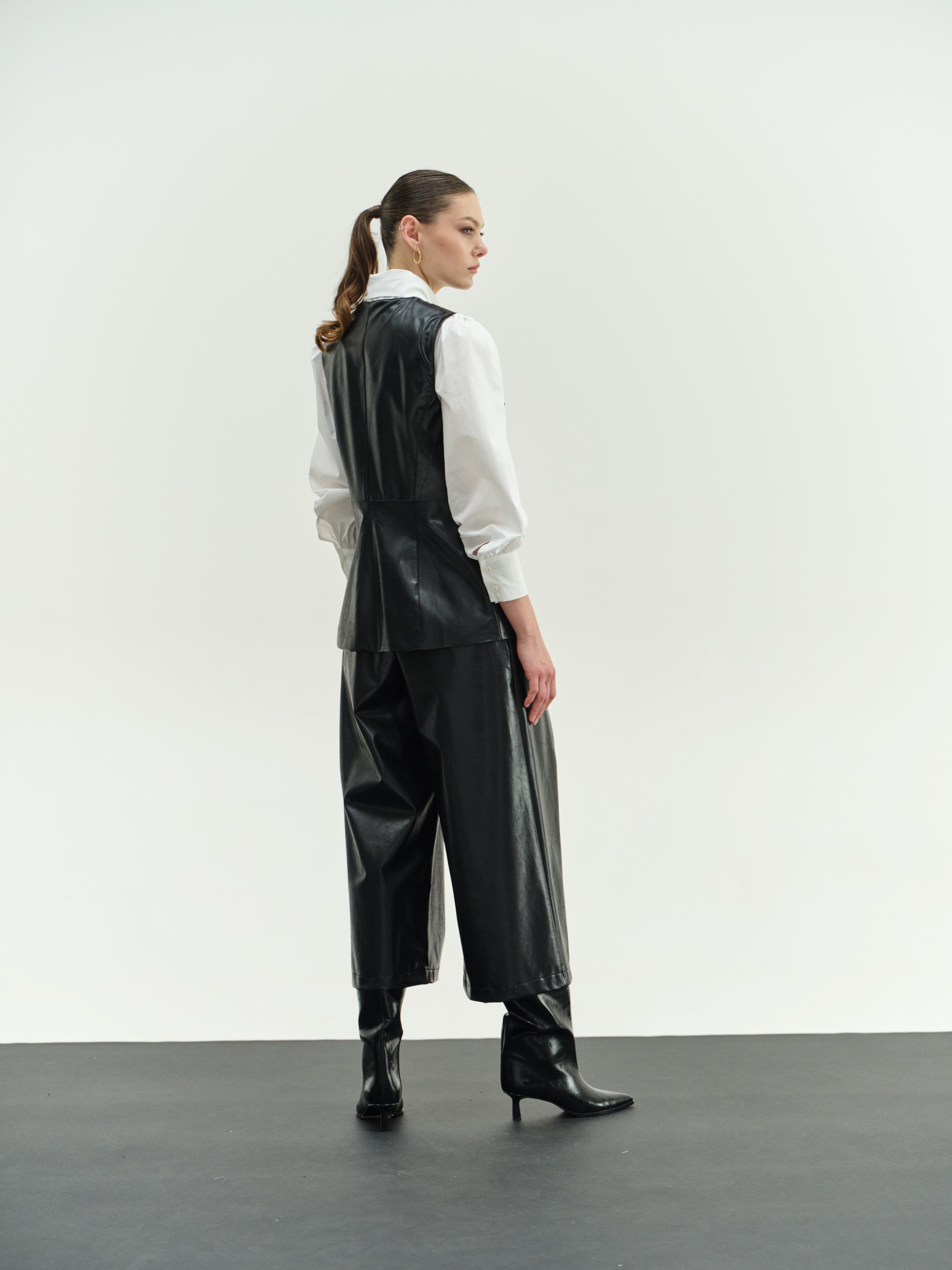 Eco-leather Vest