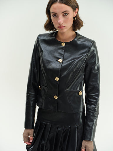 Δερμάτινο Σακάκι