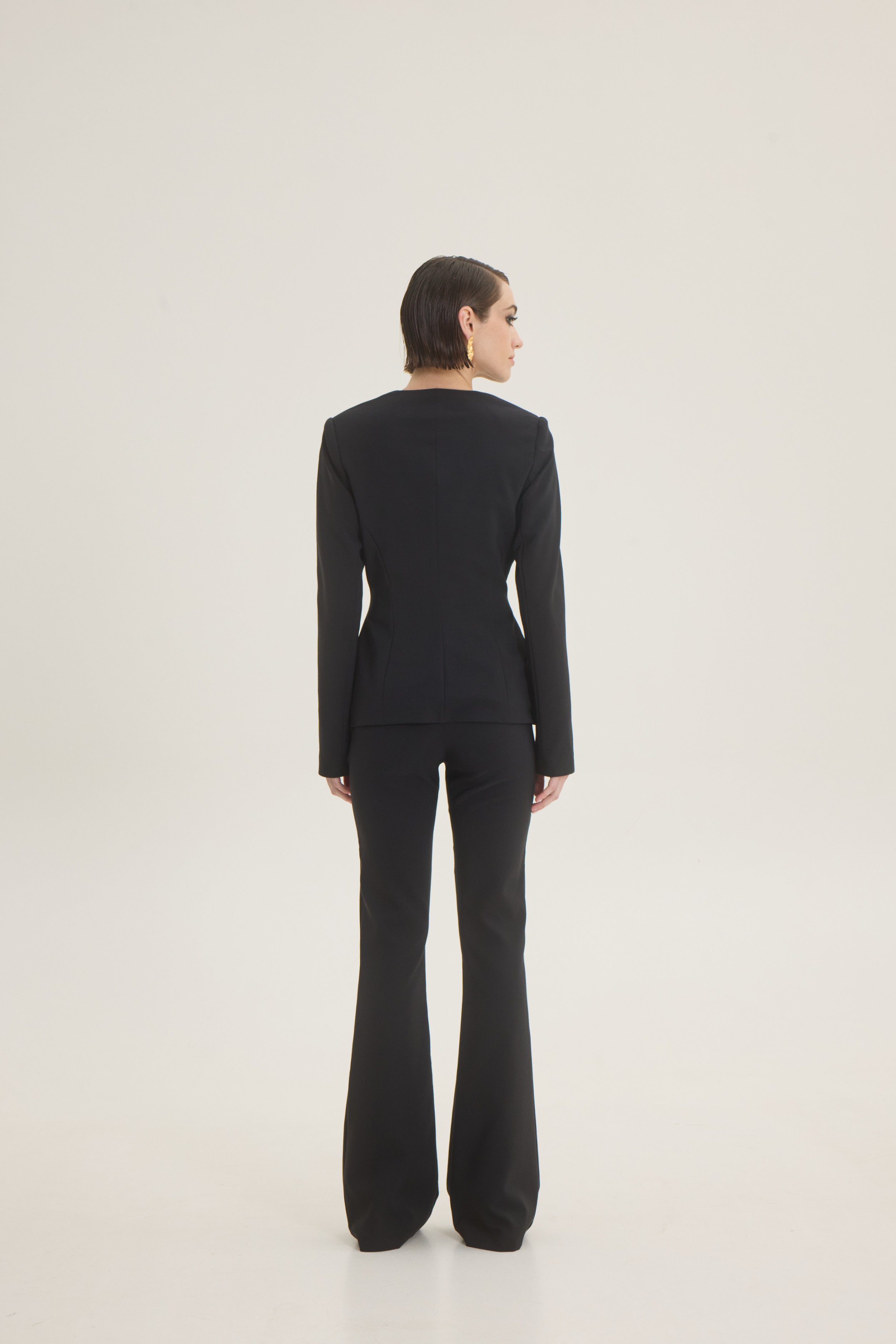 Jacket with zipper