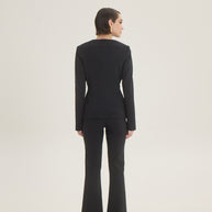 Jacket with zipper