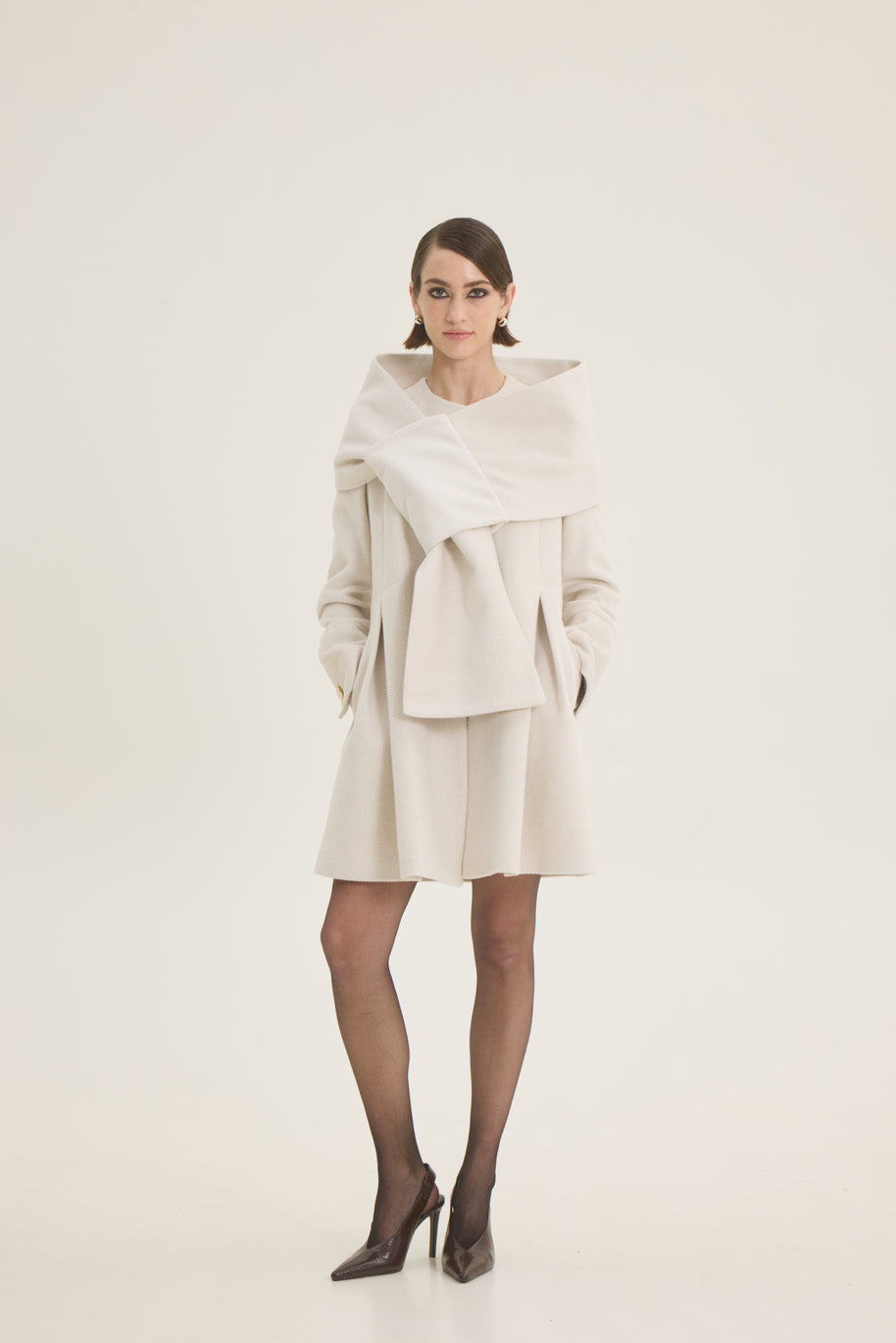 Scarf coat