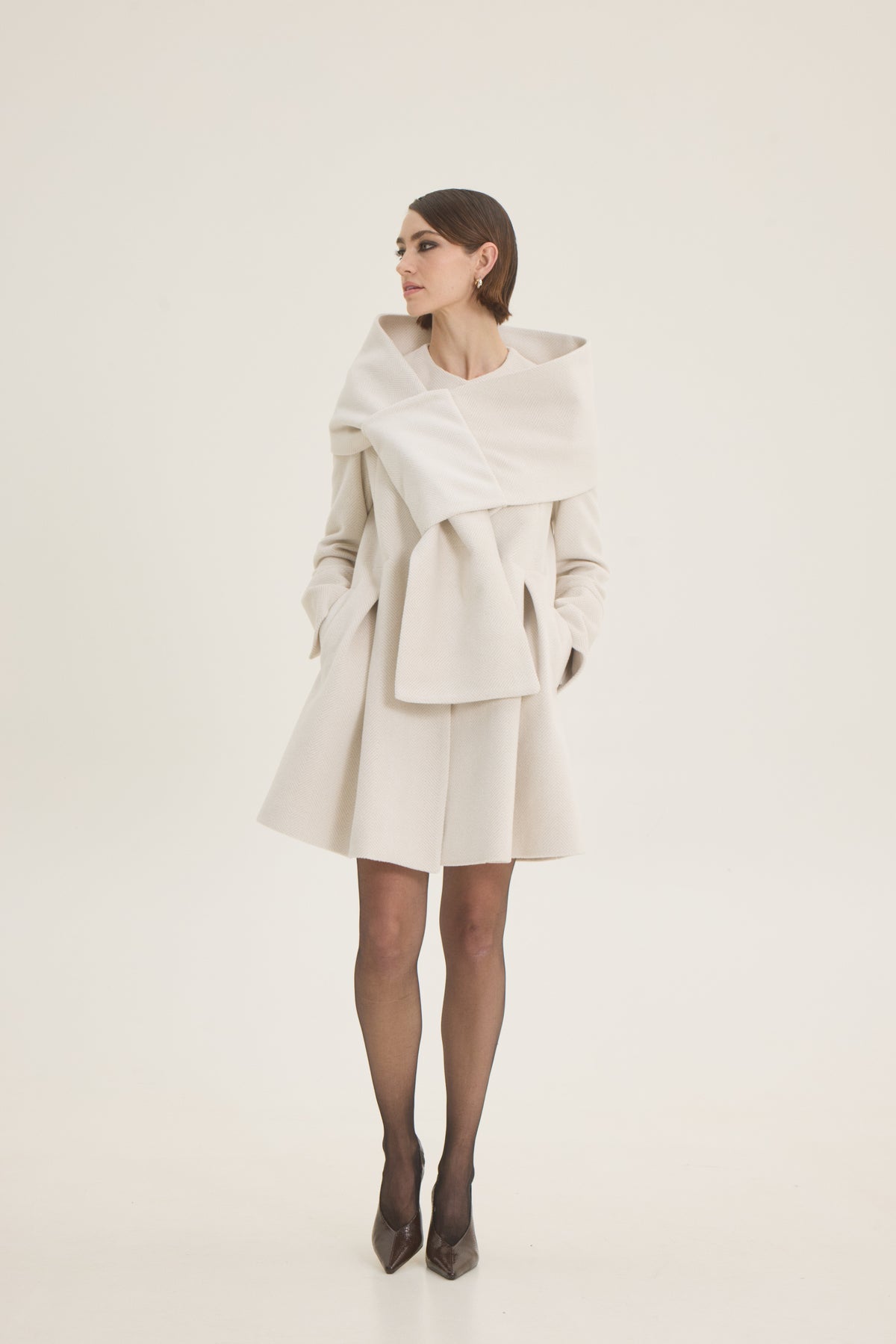 Scarf coat