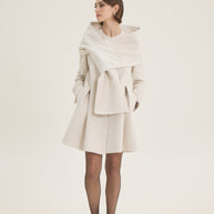 Scarf coat