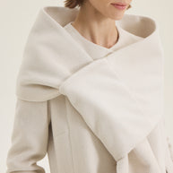 Scarf coat